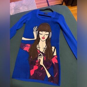 Custo Barcelona sweater dress